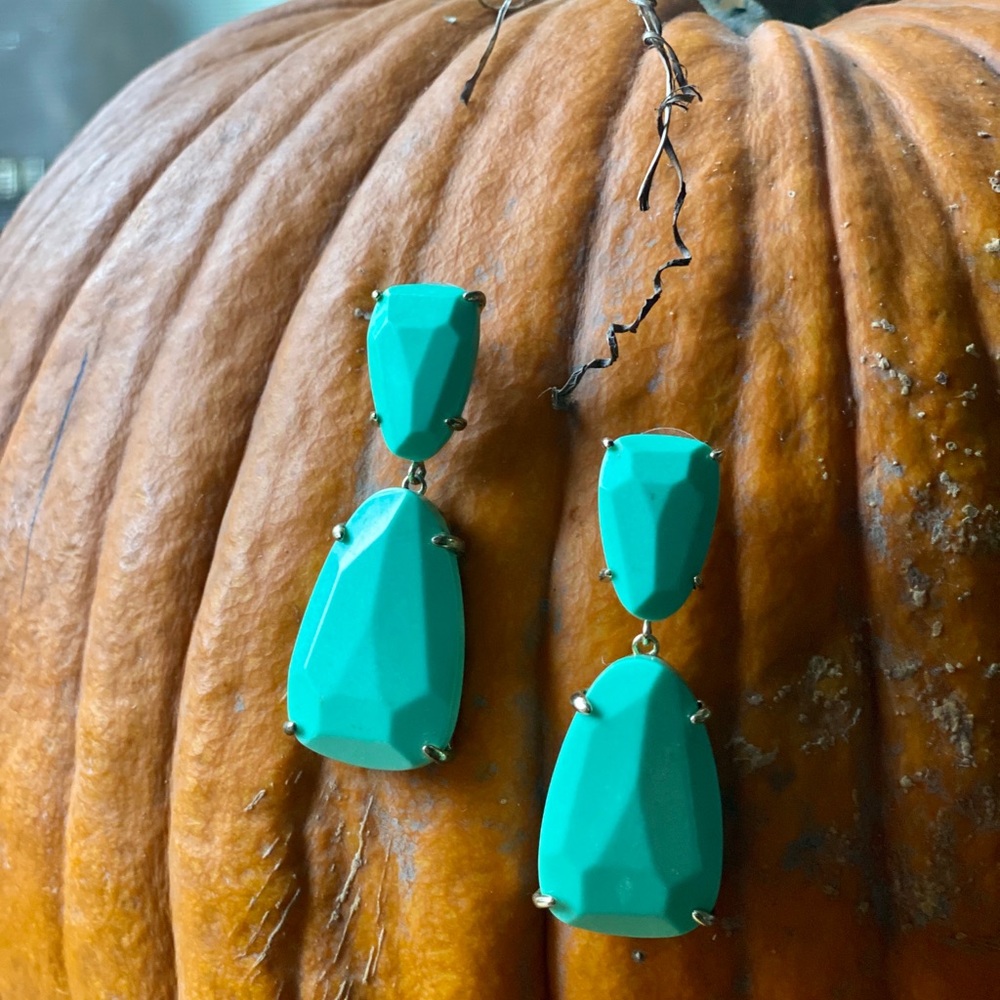Kendra Scott turquoise earrings